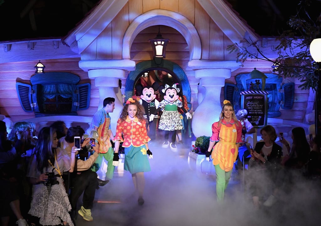 Mickey and Minnie Entering the Show