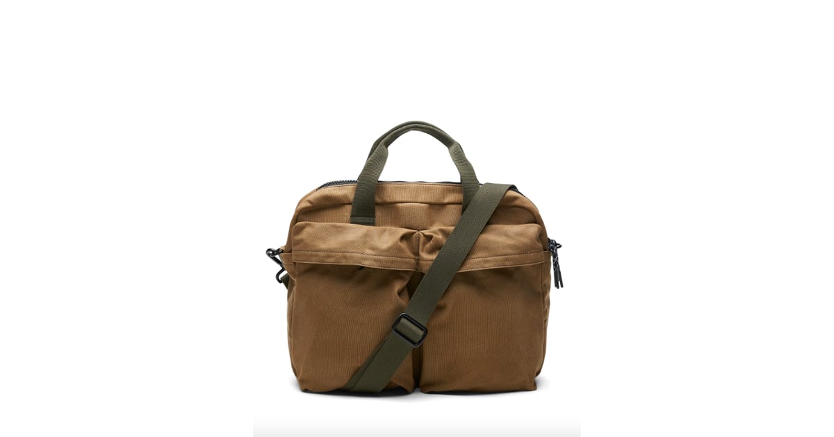 Waxed Canvas Briefcase The Best Gifts For Him From Banana Republic