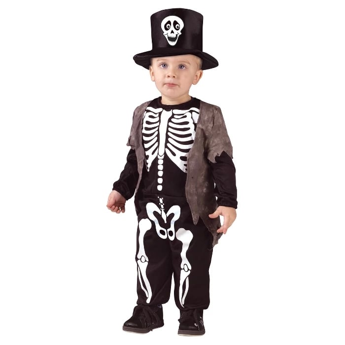 Boys' Happy Skeleton Toddler Costume
