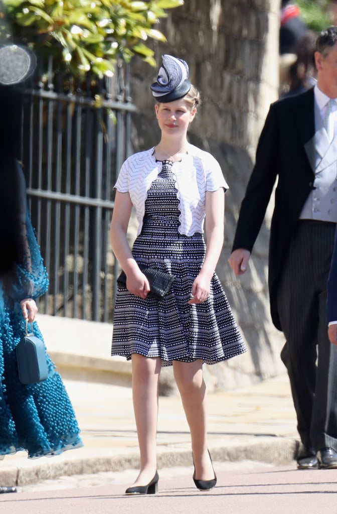 Lady Louise at Prince Harry's Wedding