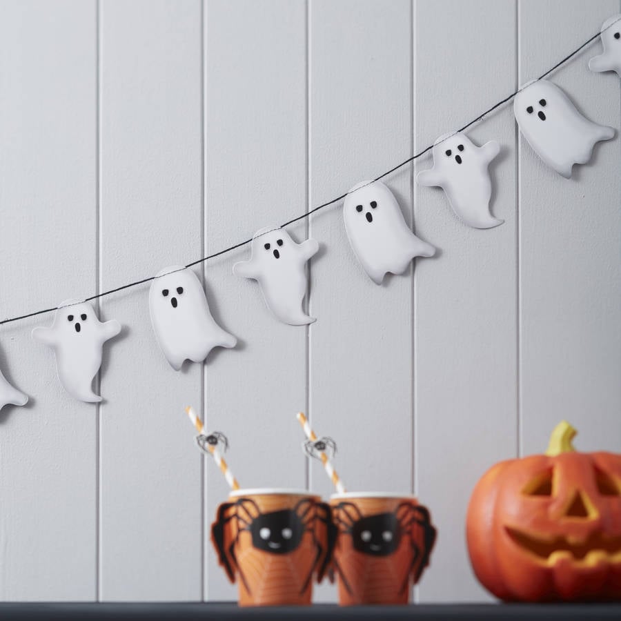 Ginger Ray Spooky Ghost Halloween Garland Bunting Decoration