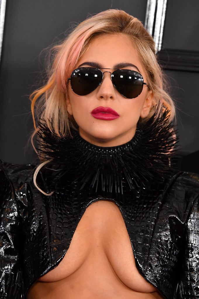 Lady Gagas Outfit At The 2017 Grammys Popsugar Fashion Photo 6