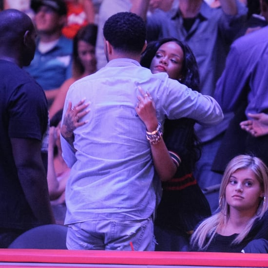 Rihanna and Drake at the LA Clippers Game | Pictures