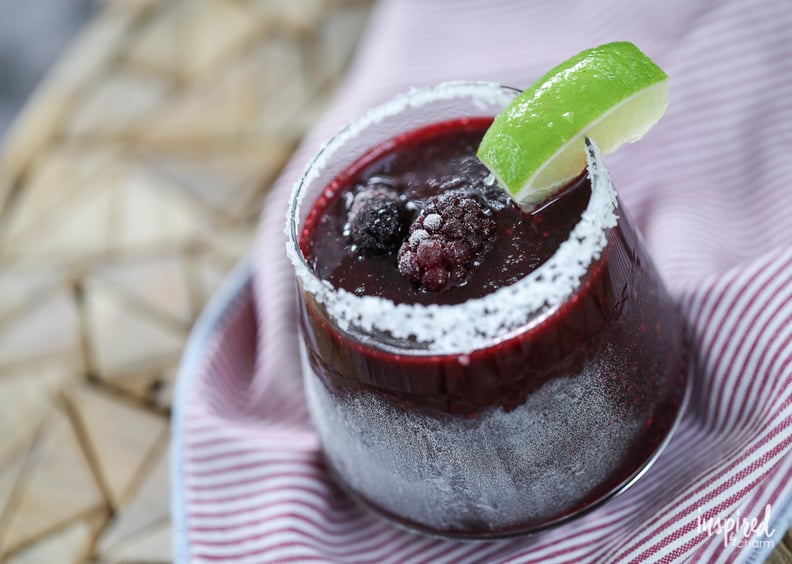 Frozen Blackberry Margarita