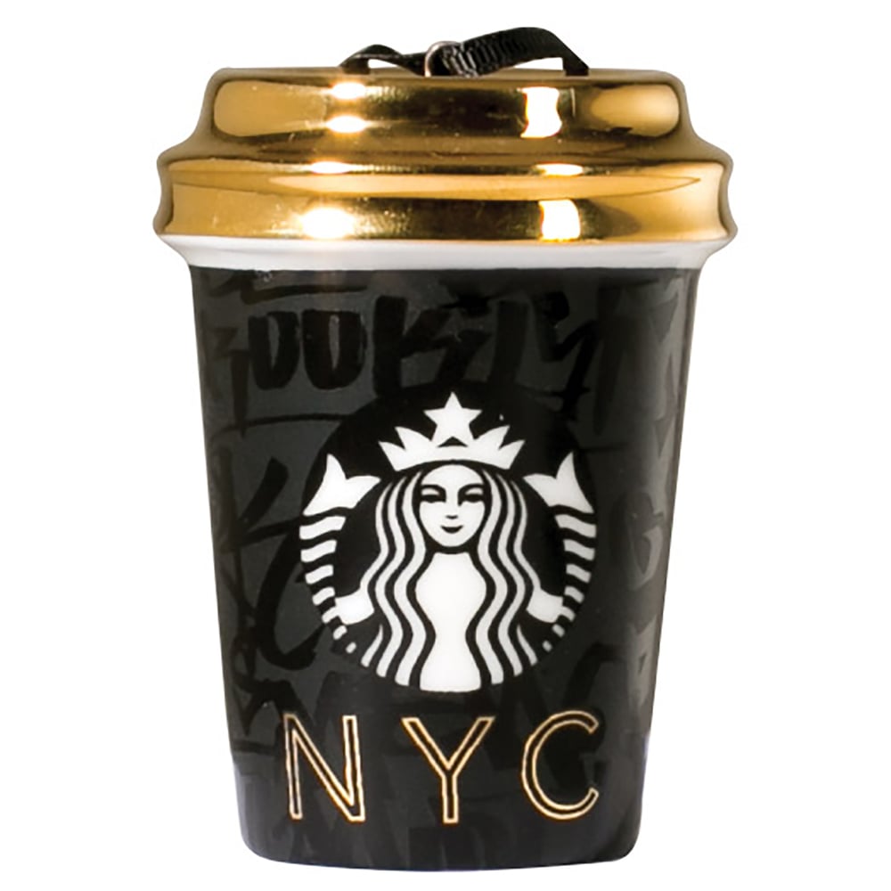 New York Starbucks To Go Cup Ornament