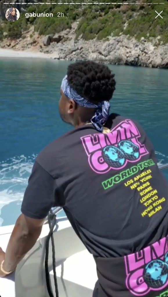 Gabrielle Union and Dwyane Wade Greece Vacation Photos 2019