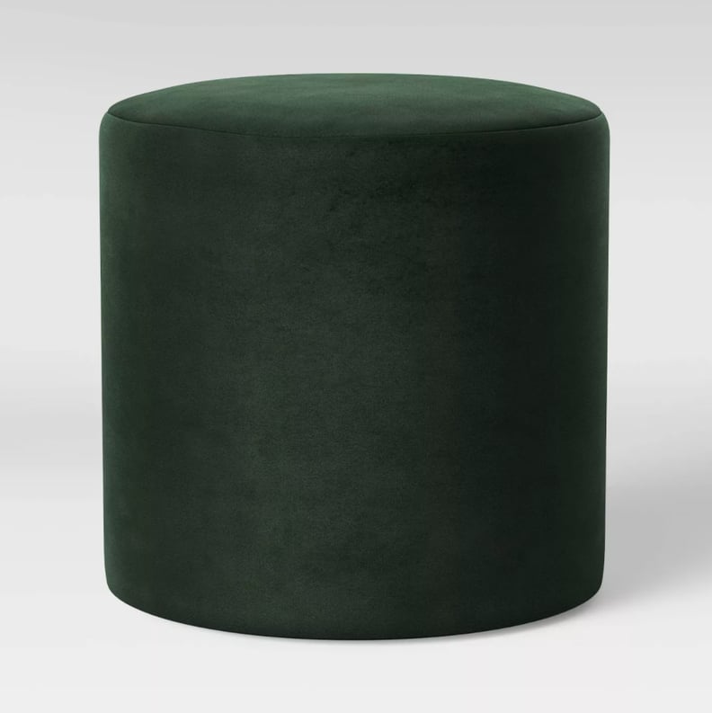 A Modern Ottoman: Project 62 Bodrum Round Upholstered Ottoman