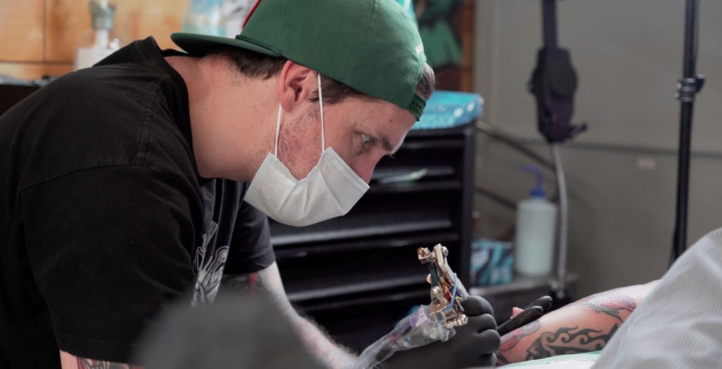 What It’s Like For Tattoo Artists Working During COVID-19