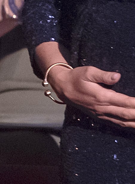 Meghan Markle Wearing Princess Diana's Bracelet January 2019