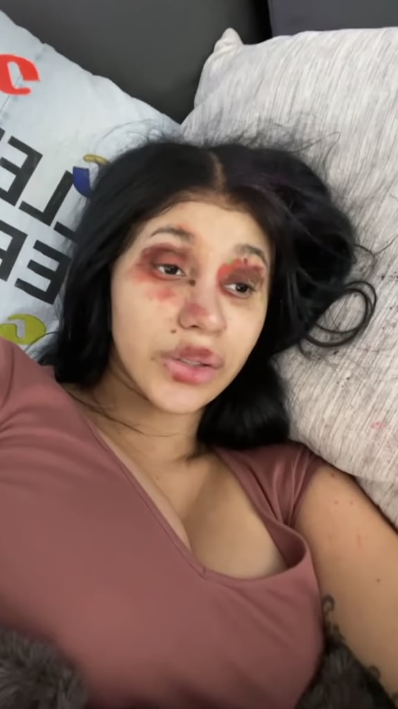 Cardi B Let Kulture Do Her Makeup — See the Pictures