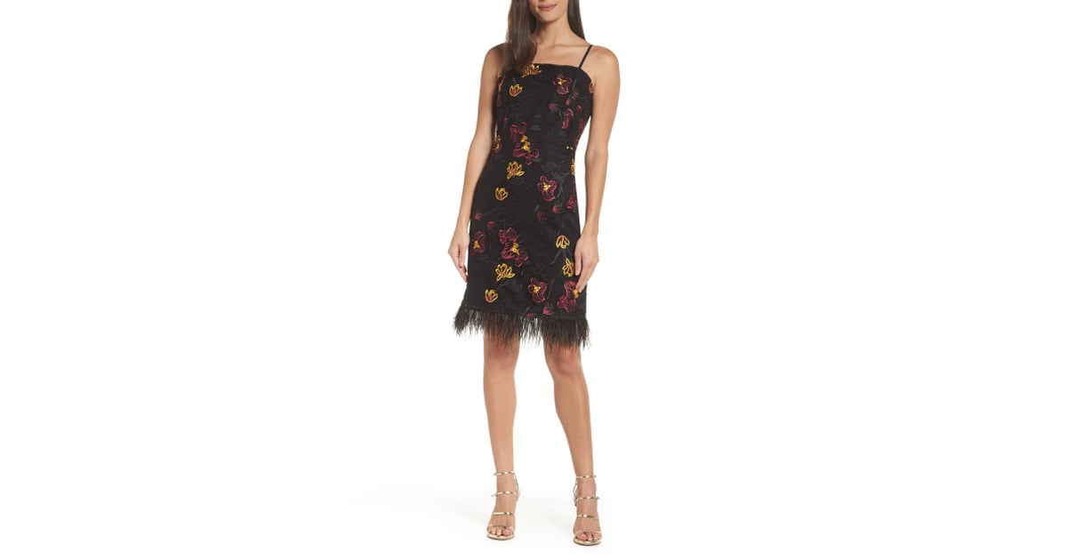 sam edelman embroidered mesh dress