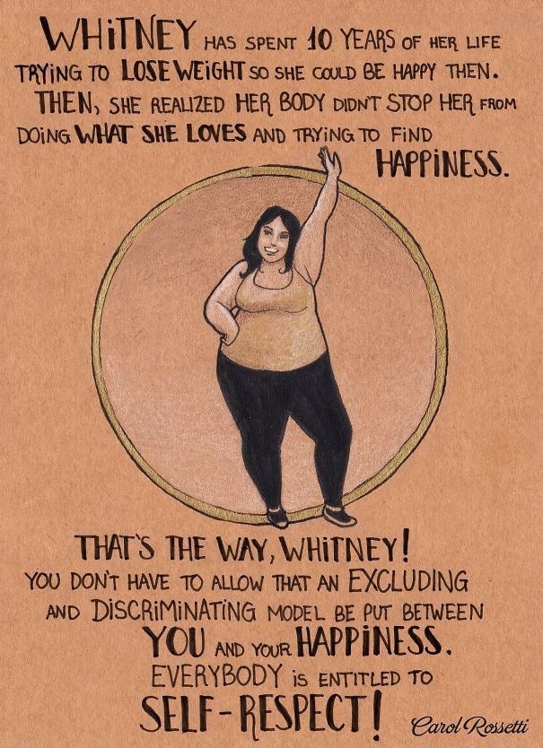 Women Illustrations by Carol Rossetti