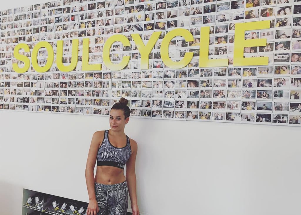 Lea Michele Exercise Instagram