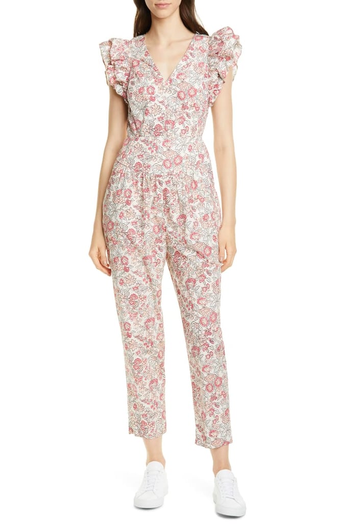 La Vie Rebecca Taylor Falaise Floral Cotton Jumpsuit | Best Cotton