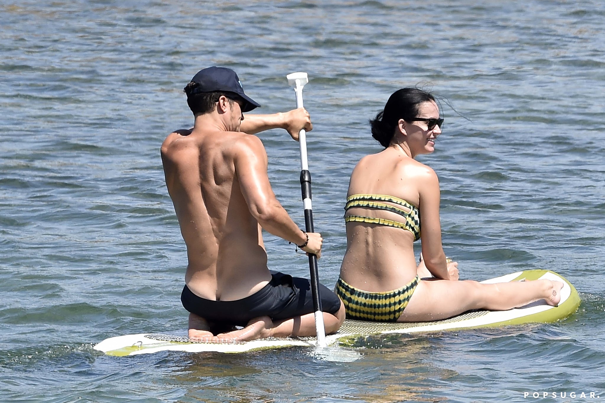 Katy Perry and Orlando Bloom Vacation in Italy August 2016. 