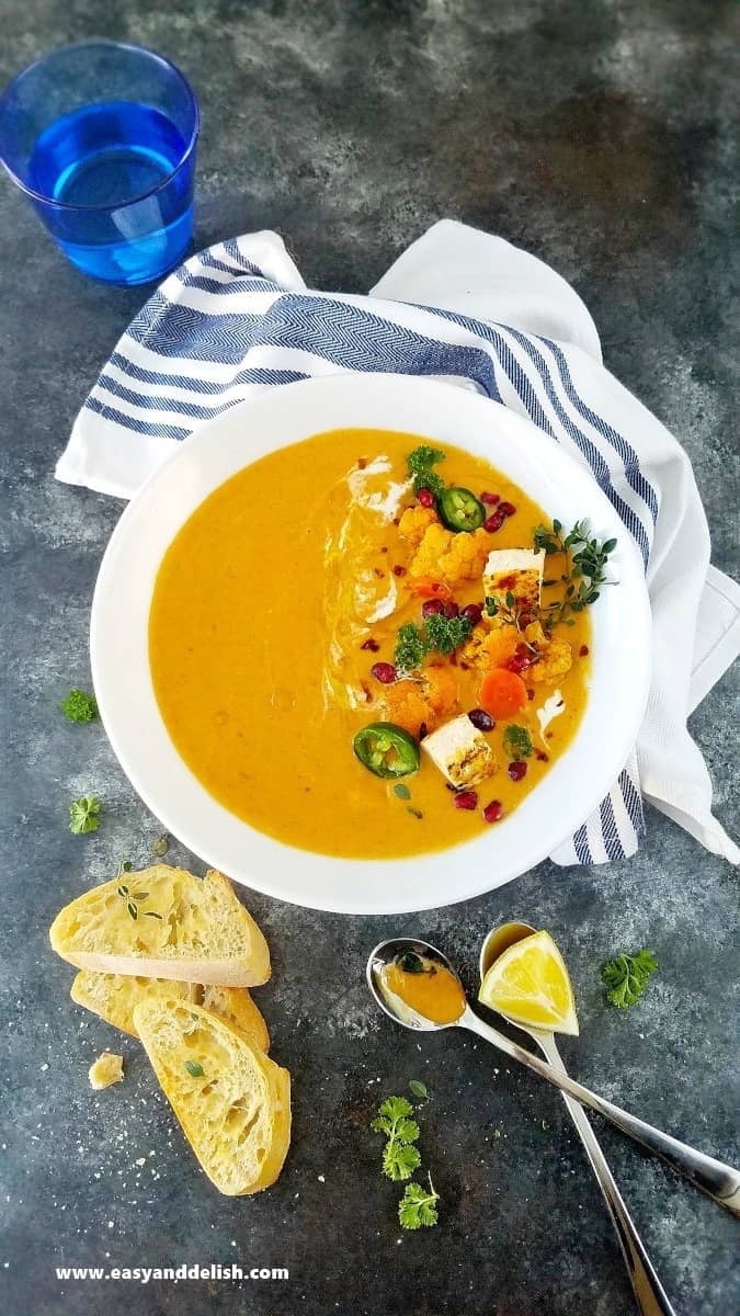 Cauliflower Curry Soup