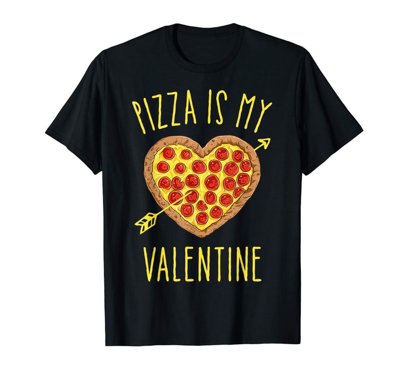 Pizza Is My Valentine T Shirt Valentines Day for Boys Kids