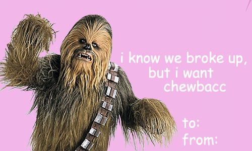 Star Wars Valentines