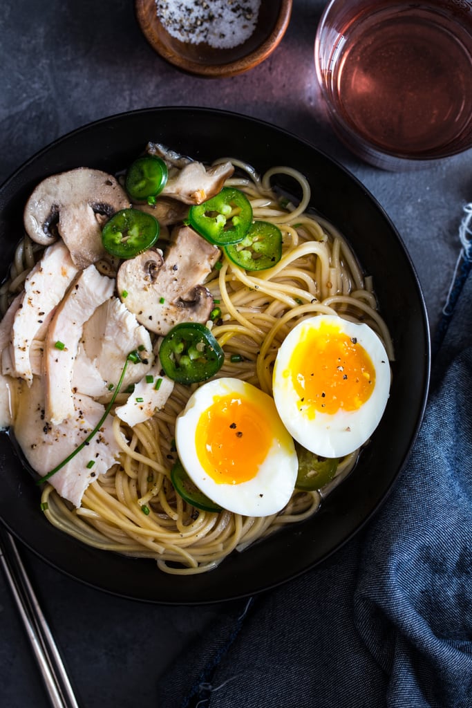 Chicken and Mushroom Ramen Ramen Recipes POPSUGAR Food Photo 11