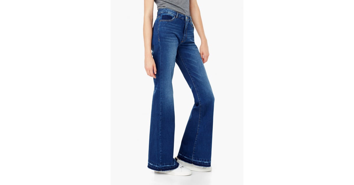 Mango Flared Taylor Jeans ($80) | Best Flare Jeans | POPSUGAR Fashion ...