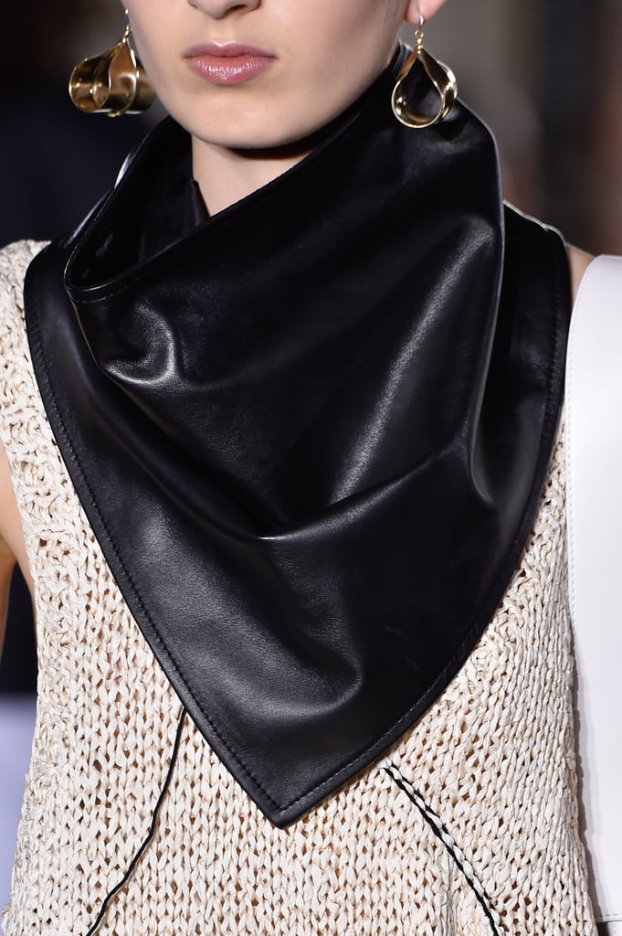 A Scarf on the 3.1 Phillip Lim Runway at New York Fashion Week