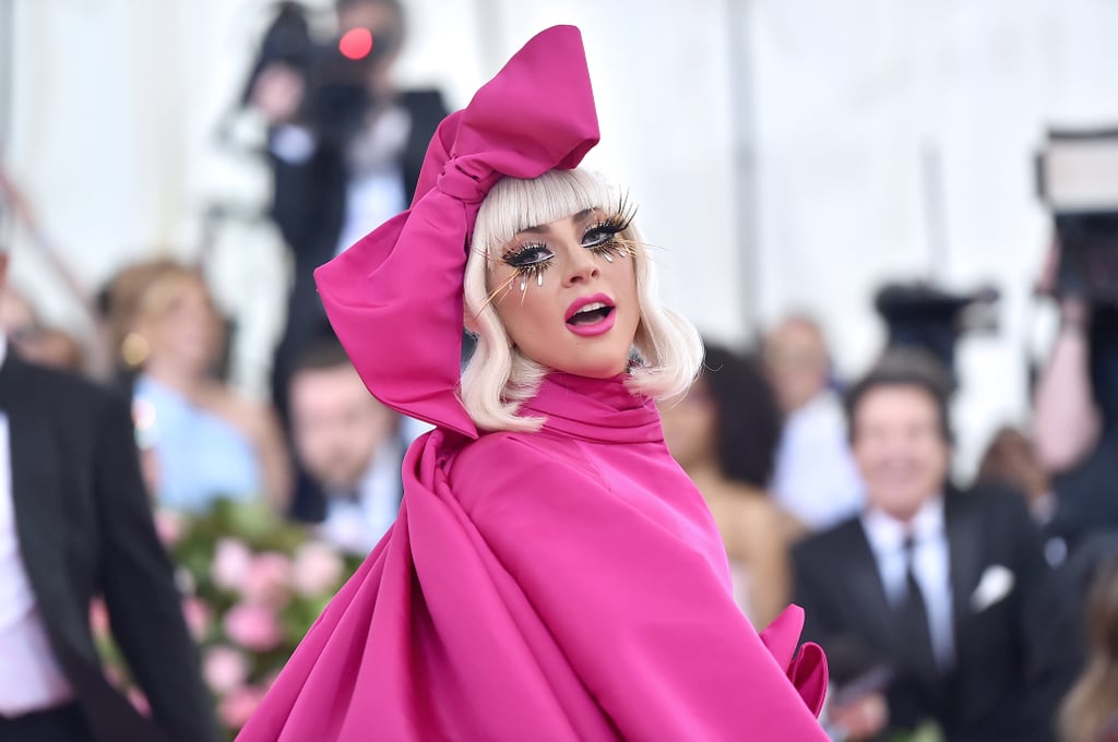 Lady Gaga Eyelashes at the Met Gala 2019