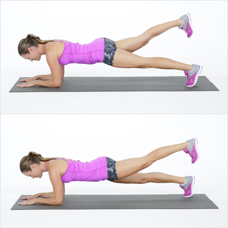 Elbow Plank With Leg Lift