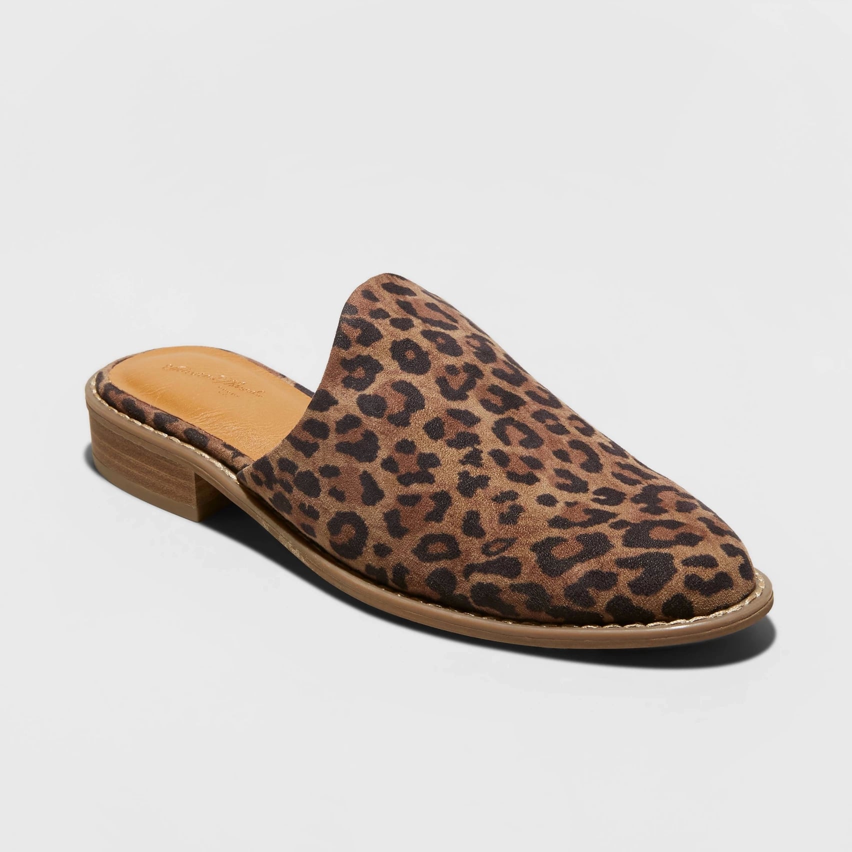 Universal thread shop leopard mules