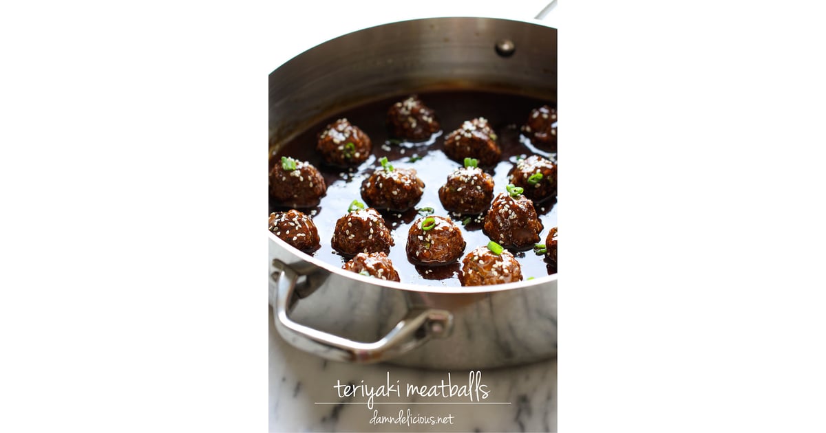 Teriyaki Meatballs Ground Beef Recipes POPSUGAR Moms Photo 22