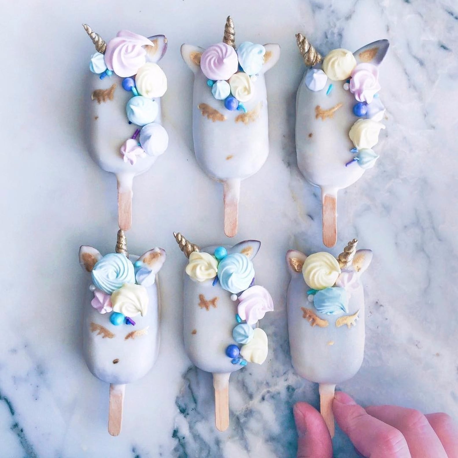 Unicorn Cake Pops Recipe POPSUGAR Food