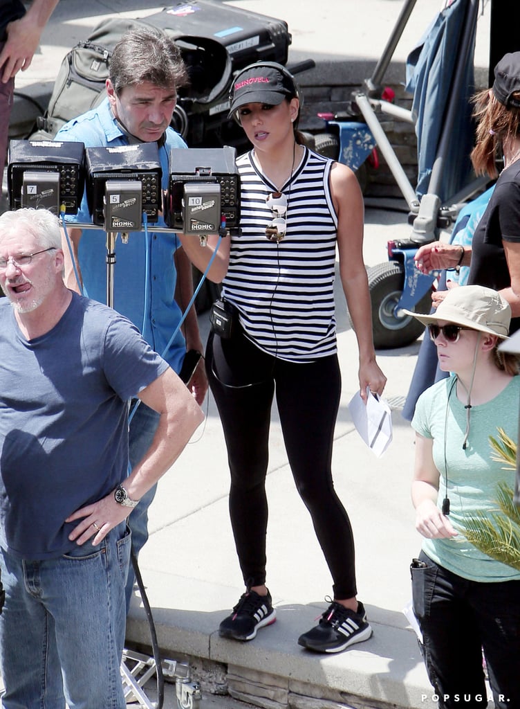 Eva Longoria on the Set of Telenovela