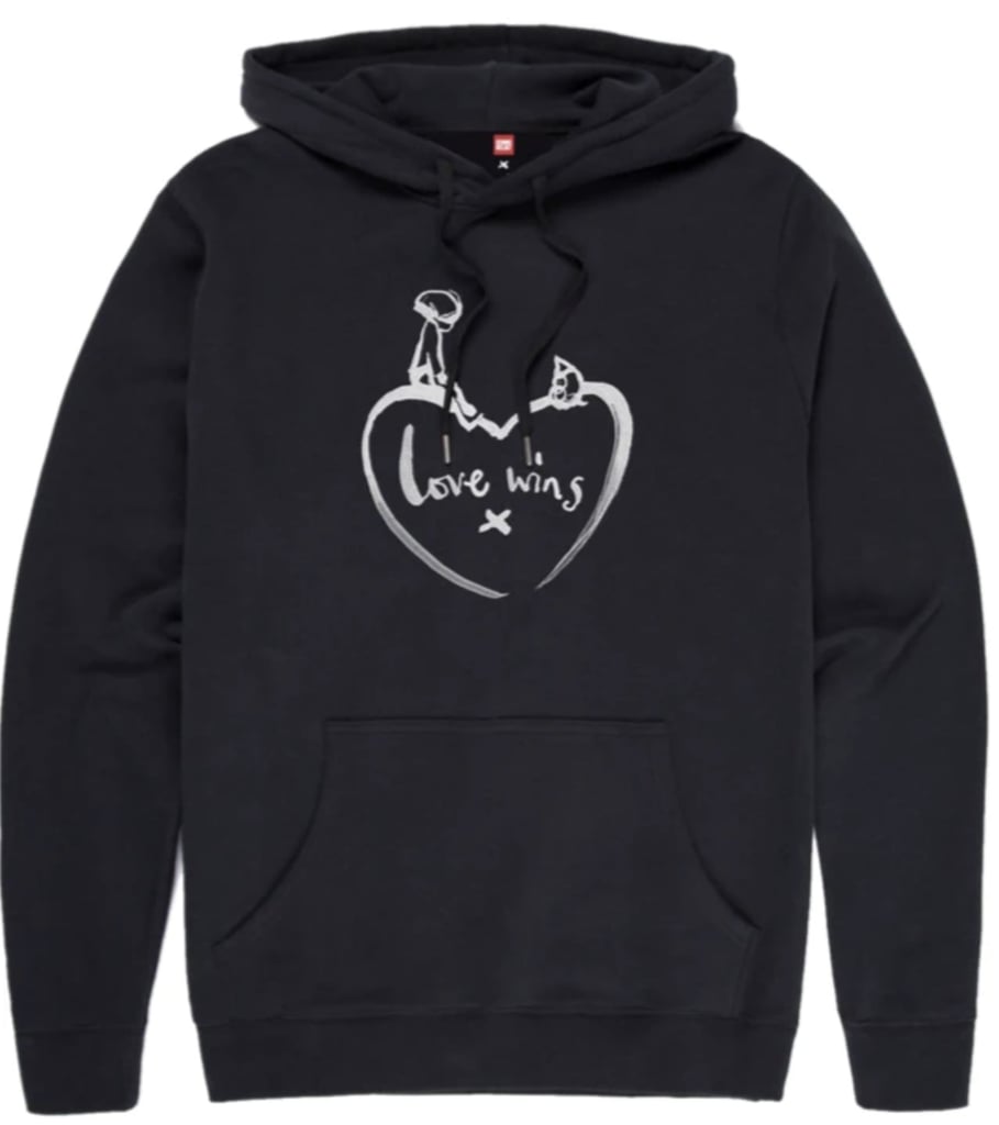 Charlie Mackesy Collection 'Love Wins' Adult Hoodie