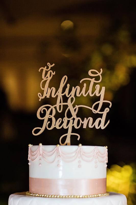 To Infinity and Beyond Cake Topper ($20)