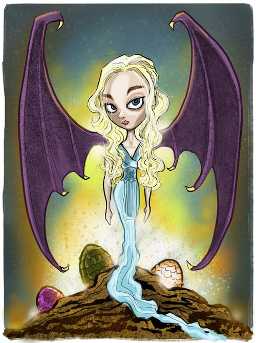 "Mother of Dragons," Len Peralta