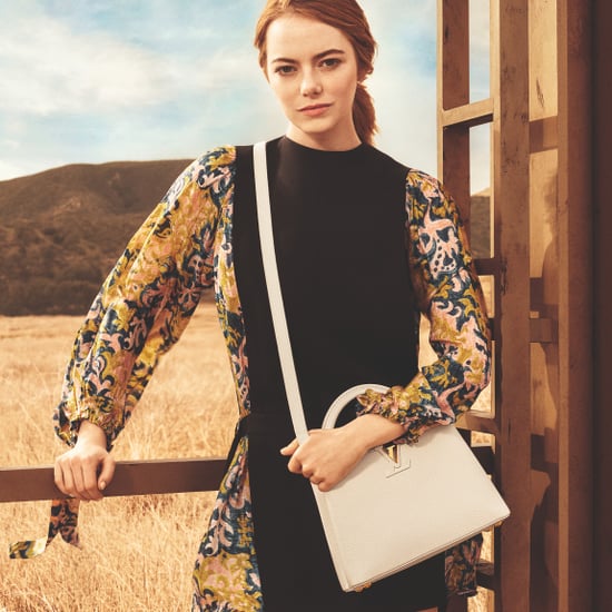 Emma Stone Wearing Louis Vuitton