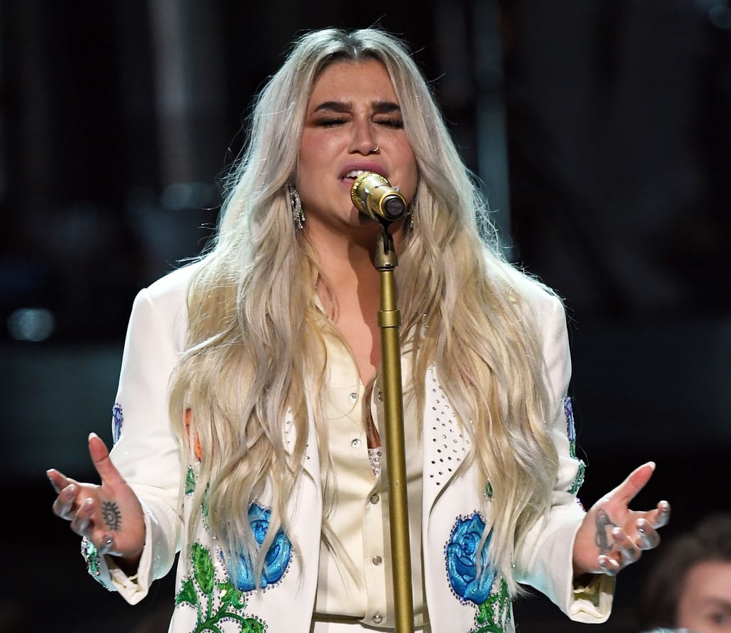 Celebrity Reactions to Kesha's Grammys 2018 Performance