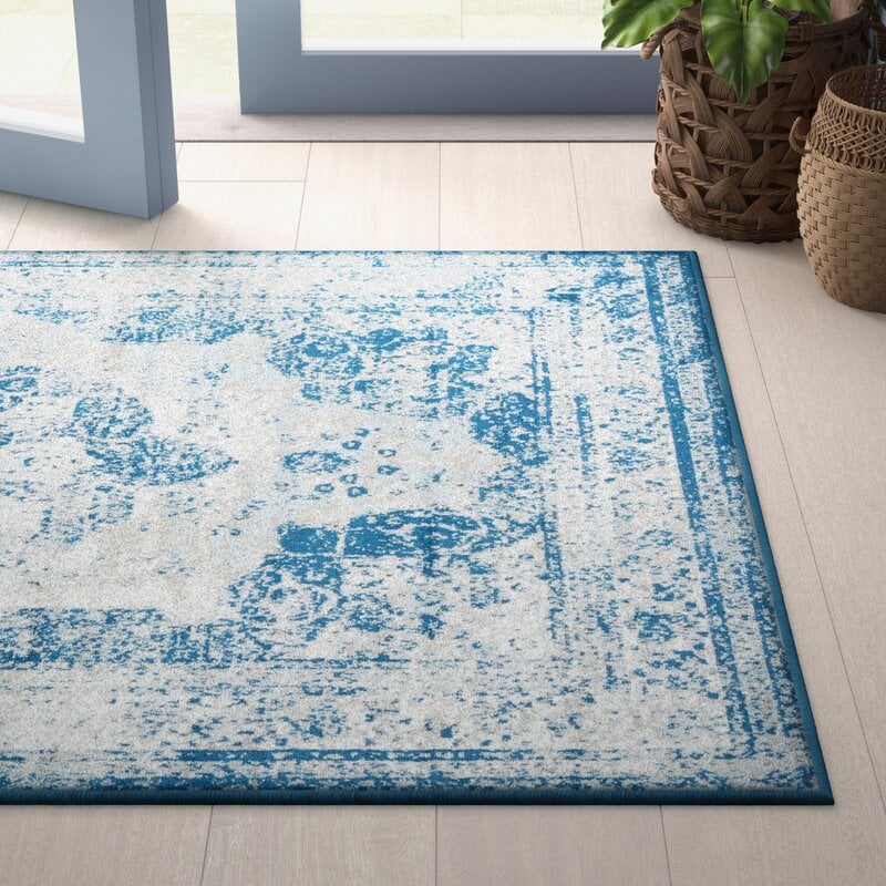 Brandt Oriental Blue Area Rug