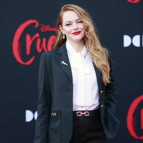 Emma Stone's Louis Vuitton Suit at the Cruella Premiere