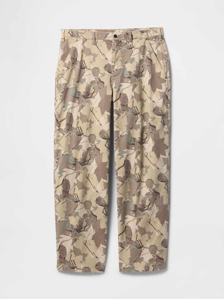 Gap Twill Camo Utility Khakis