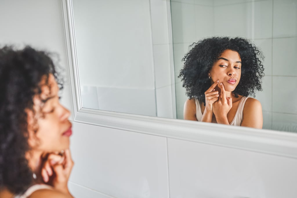 Can Pimples and Ingrown Hairs Grow in the Same Places?
The short answer: yes and no. The long answer: it depends on if either of the two have shown up on a part of your body where you've recently manipulated the hair. "Acne occurs in areas where sebaceous glands predominate: in the T-zone in the face, chest, and back," Dr. Linkner told POPSUGAR. "Ingrown hairs tend to occur where hairs are being manipulated, like the beard or bikini areas."
If you don't shave or wax your face, it's likely that any blemish that appears there is a pimple, whereas if you frequently shave or wax you're bikini area — specifically if it's done incorrectly — there's a larger possibility of you growing an ingrown hair there. Men who shave their faces are also prone to getting ingrown hairs on their neck and jawline areas.
How Do You Treat Pimples and Ingrown Hairs?
"The first step in trying to tackle either an ingrown hair or pimple is to exfoliate the skin," Linkner said. "This will help relieve the congestion while also increasing the skin-cell turnover to prevent future occurrences. Salicylic acid-based washes are ideal."
If you're trying to get rid of a pimple, Linkner recommends using Rodan + Fields Unblemish Refining Acne Wash for its "gentle but active approach." The product can be used daily on the face and body.
To combat ingrown hairs on the other hand, she mentioned that it's also important to change out your razor regularly if you shave. "The bacteria that resides on the razor oftentimes is the culprit for the infections at the hair follicles that characterize in grown hairs," she said.
If waxing is your body hair removal method of choice, try exfoliating before and after getting waxed and following up with a product likeFur Ingrown Concentrate.
Click here for more beauty tips, interviews, and features.