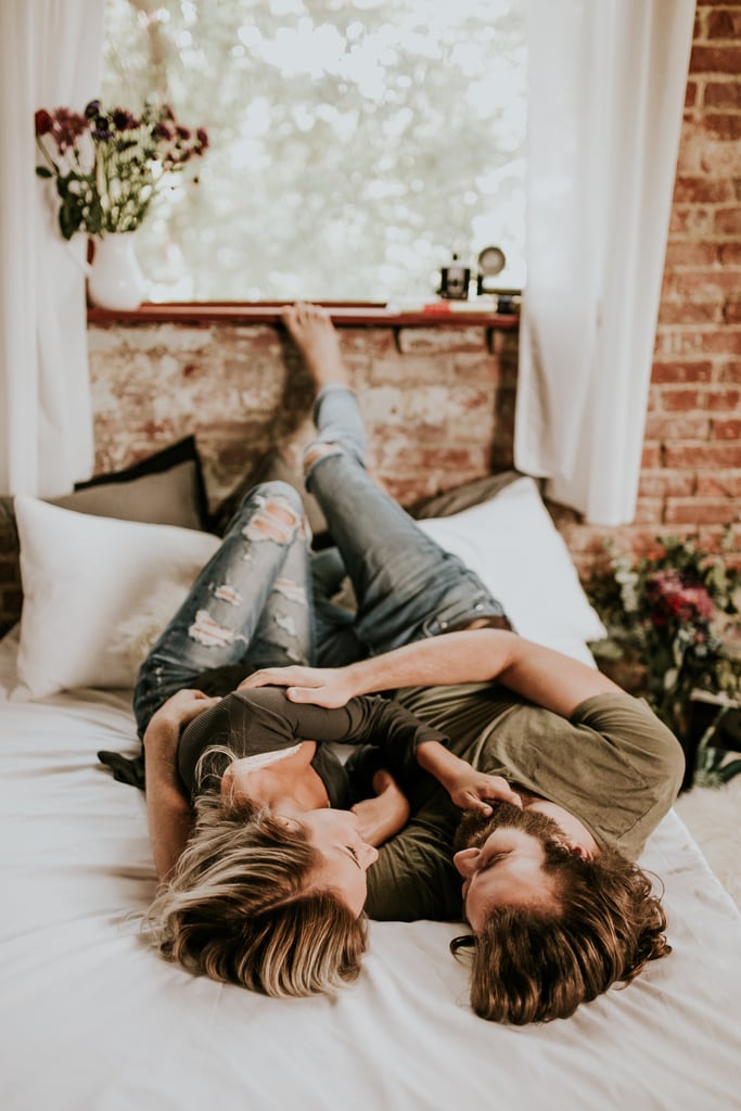 Cozy Engagement Photo Shoot in a Loft