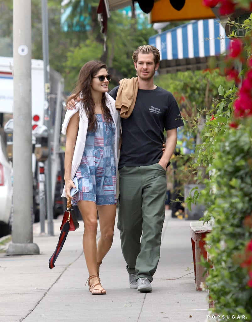 Andrew Garfield and Christine Gabel