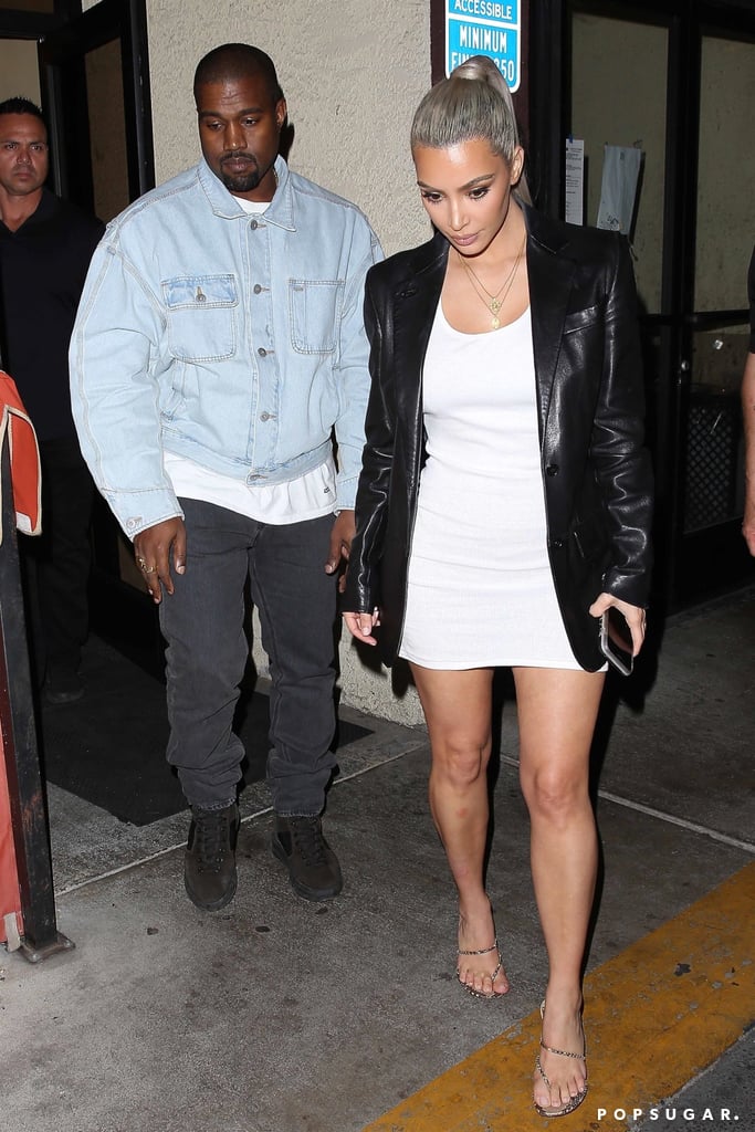 Kim Kardashian Snakeskin Heels