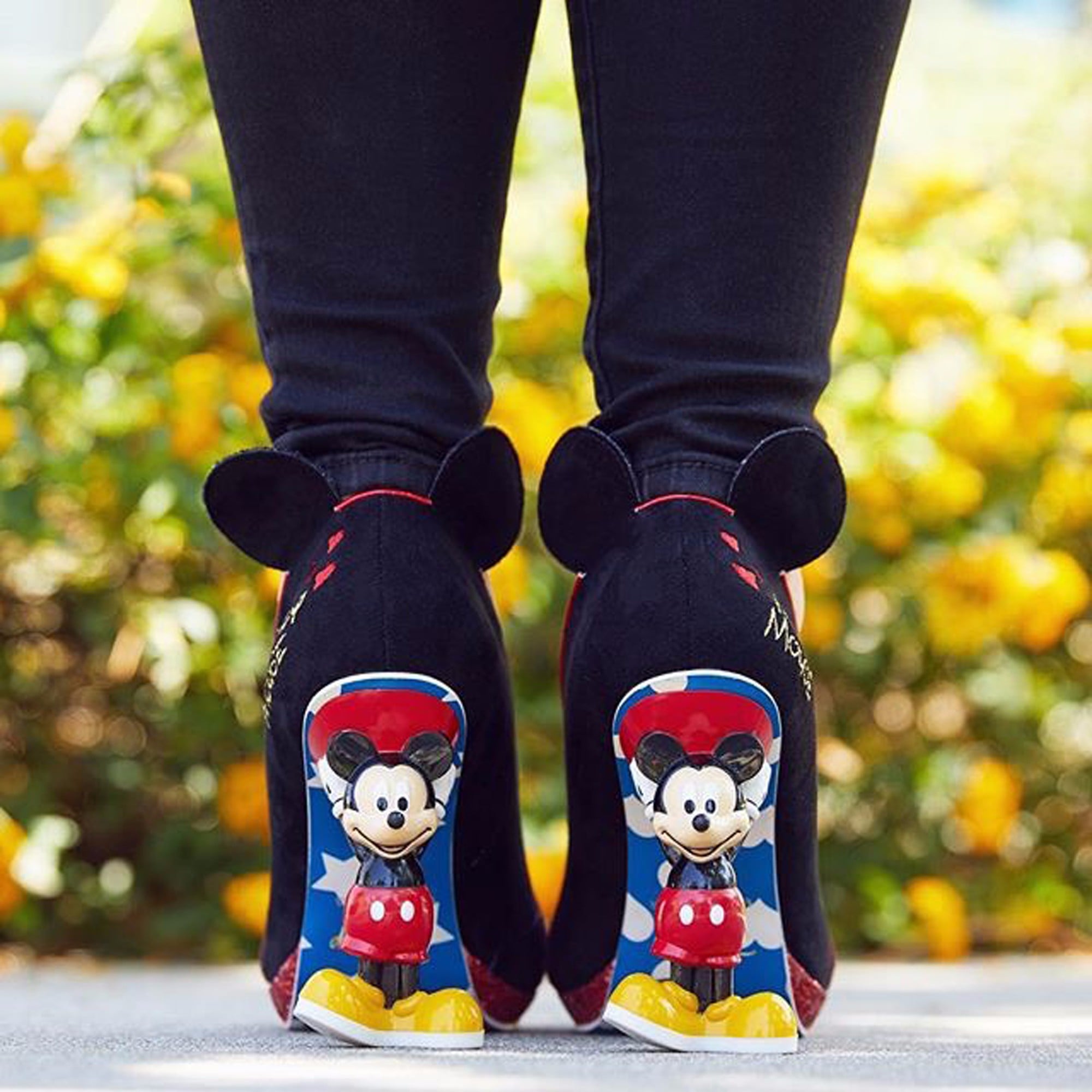 mickey mouse high heels
