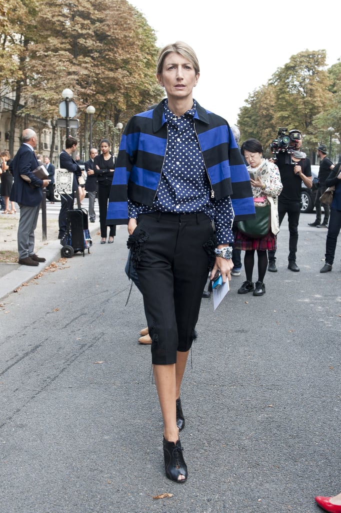 She said it with stripes and polka dots.
She said it with stripes and polka dots.