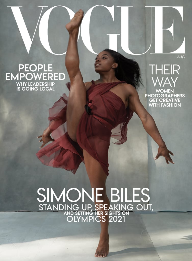 Simone Biles Talks Hair Criticism in Vogue August 2020 Issue