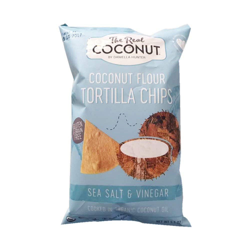 The Real Coconut Gluten-Free Coconut-Flour Tortilla Chips