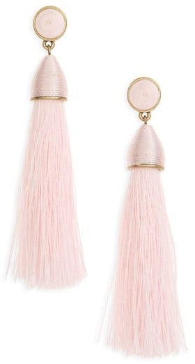 BaubleBar Rosabella Tassel Drop Earrings