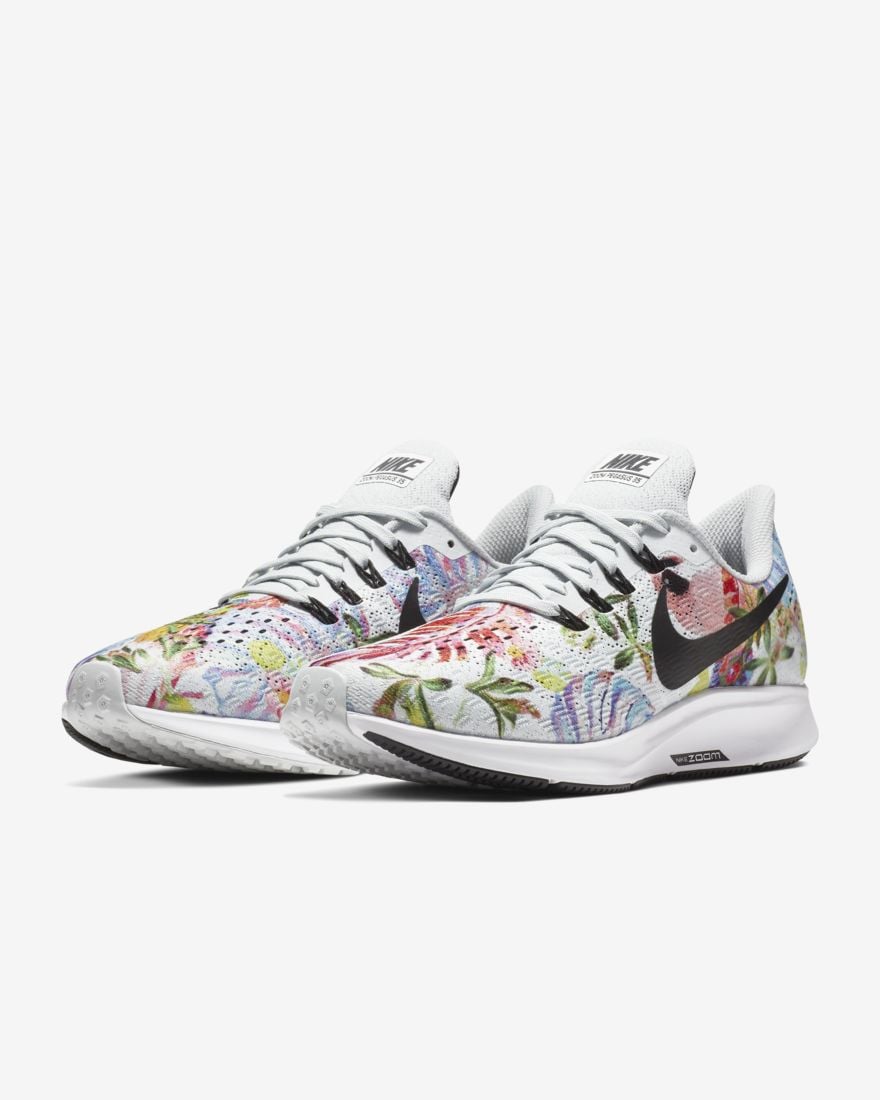 nike shoes with flowers womens