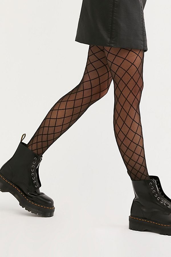 Diamonds on Sheer Tights